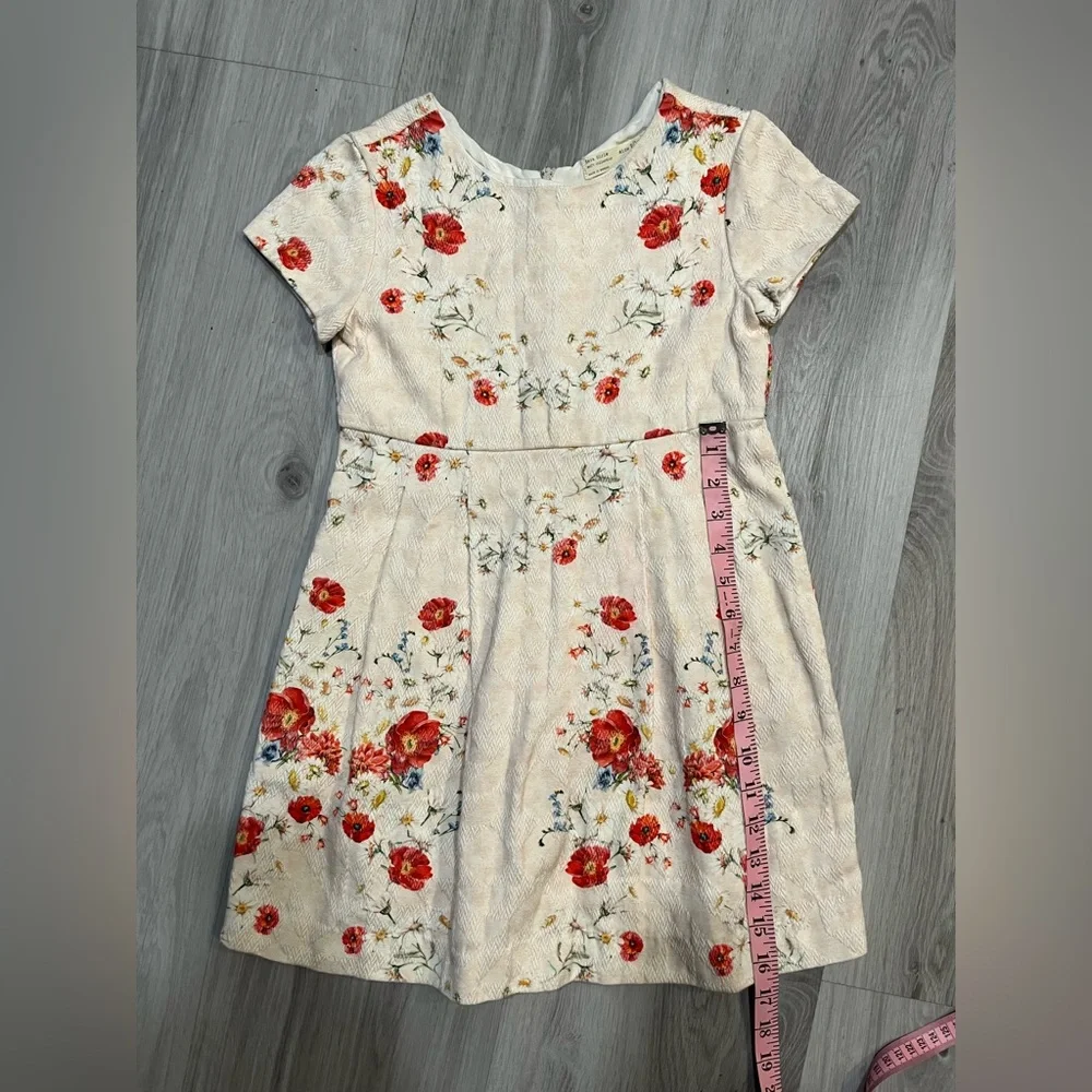 ZARA Floral Embroidered Dress‎